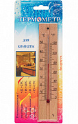 Картинка термометр комнатный деревянный в блистере тб-206