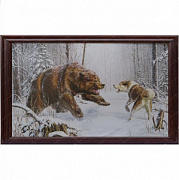Картинка картина "медведь" 60*100 dw